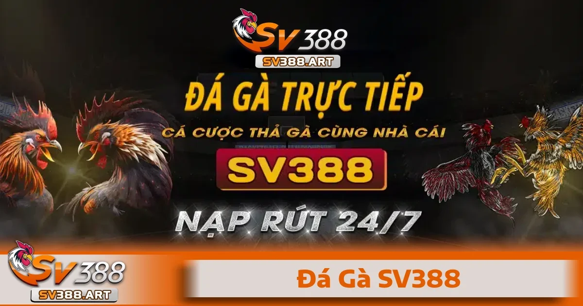 ĐÁ GÀ 1 Đá gà SV388 nổi lên như một trong những nền tảng thi đấu đỉnh cao dành cho những tín đồ yêu thích cá cược và các trận đấu gà truyền thống.