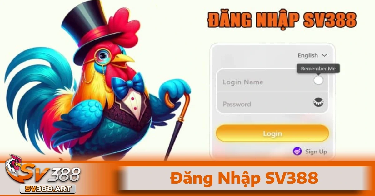 Đăng Nhập SV388 2 Các thao tác đăng nhập SV388 đều thực hiện trong vòng chưa đầy 1 phút