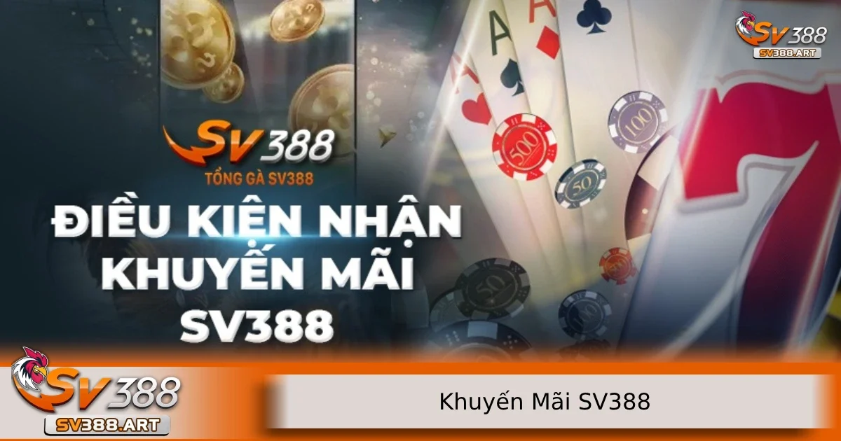 Khuyến mãi SV388 3 Các ưu đãi nổi bật nhất mà SV388 dành cho mọi người chơi