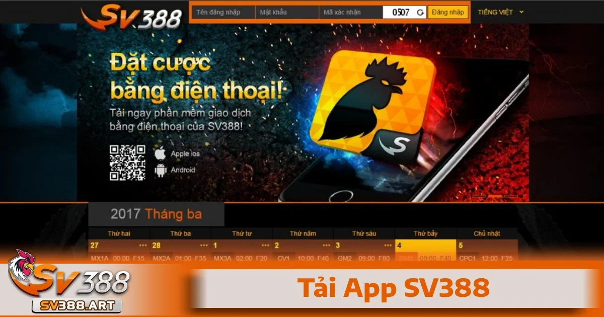 Tải App SV388 3 Phiên bản mới nhất của ứng dụng SV388 đã cải tiến toàn diện để mang lại trải nghiệm tối ưu hơn cho người chơi.