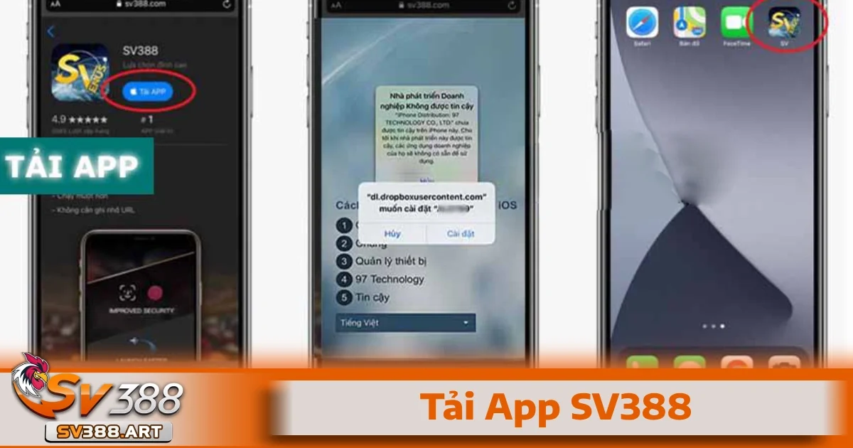 Tải App SV388 2 Hướng dẫn tải app SV388 và cài đặt cho Android & iOS